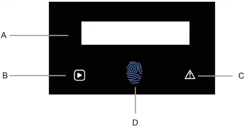 Energizer Force Series Solar Inverter - Control Panel
