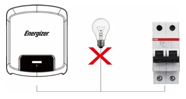 Energizer Force Series Solar Inverter - Grid Connection