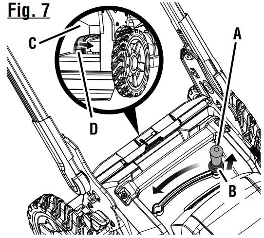 RYOBI RY401210 2X 40V HP Brushless AWD Mower - Description 12