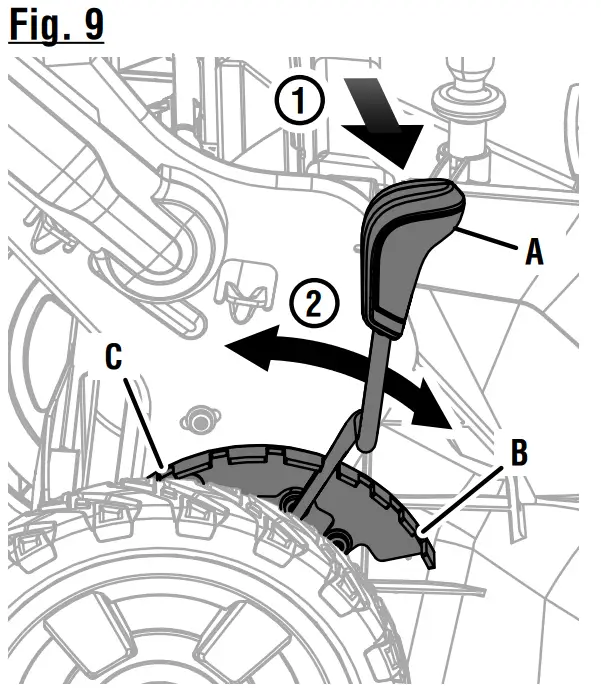 RYOBI RY401210 2X 40V HP Brushless AWD Mower - Description 14