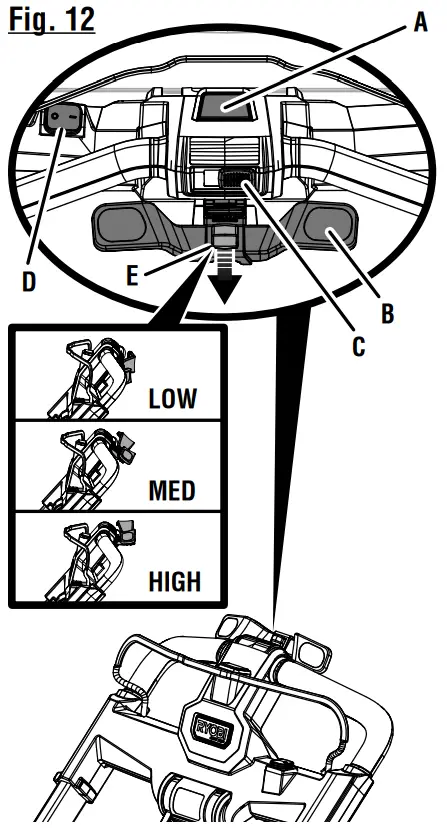 RYOBI RY401210 2X 40V HP Brushless AWD Mower - Description 17