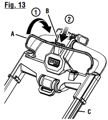 RYOBI RY401210 2X 40V HP Brushless AWD Mower - Description 18