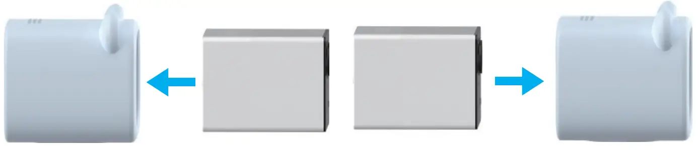 EZVIZ BM1 Battery Powered Smart Baby Monitor - Install the shell