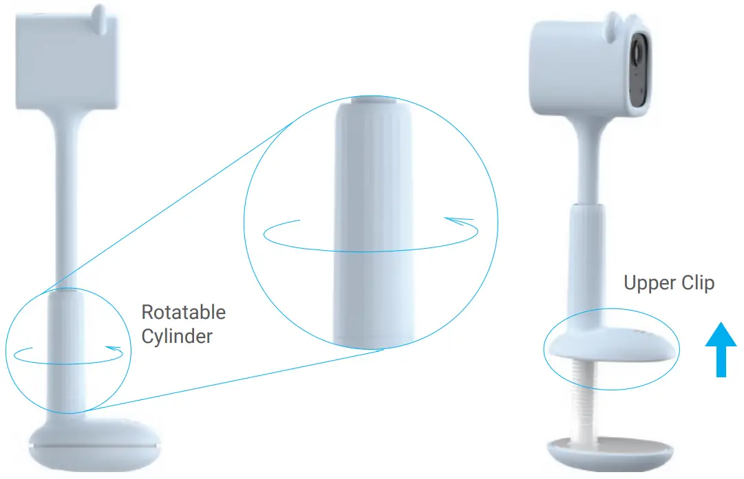 EZVIZ BM1 Battery Powered Smart Baby Monitor - Installation