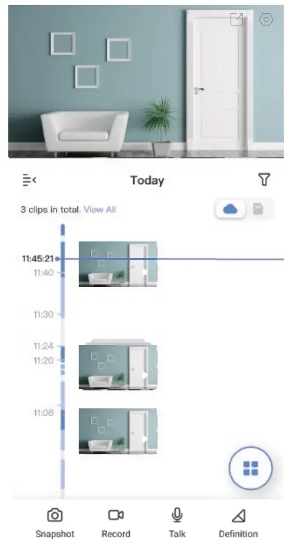 EZVIZ BM1 Battery Powered Smart Baby Monitor - Live View