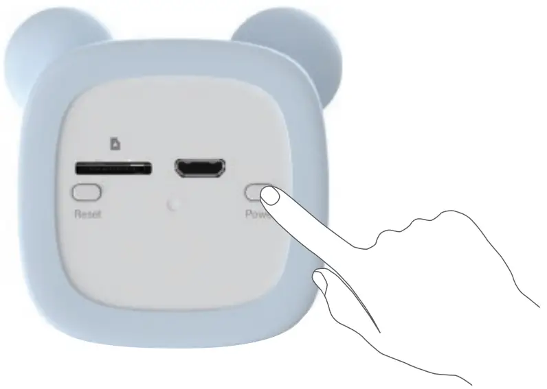 EZVIZ BM1 Battery Powered Smart Baby Monitor - Power on the camera