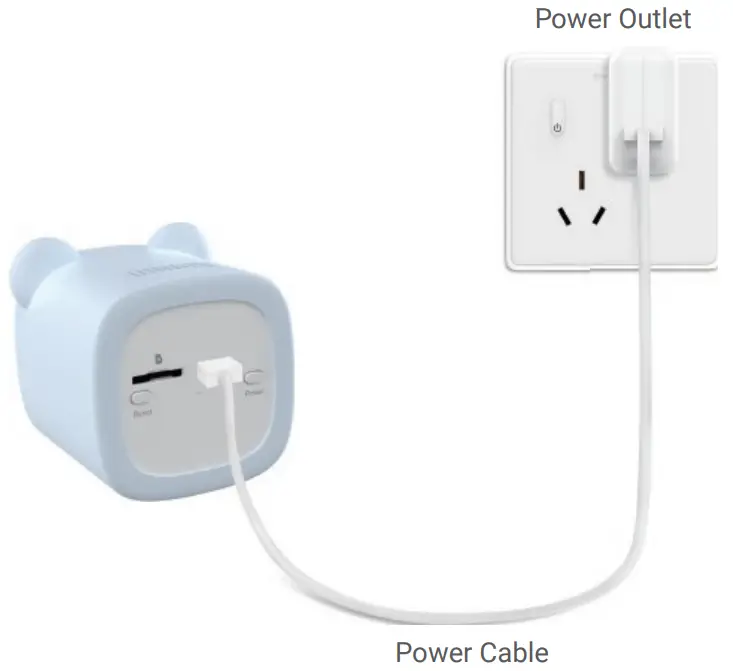 EZVIZ BM1 Battery Powered Smart Baby Monitor - Power