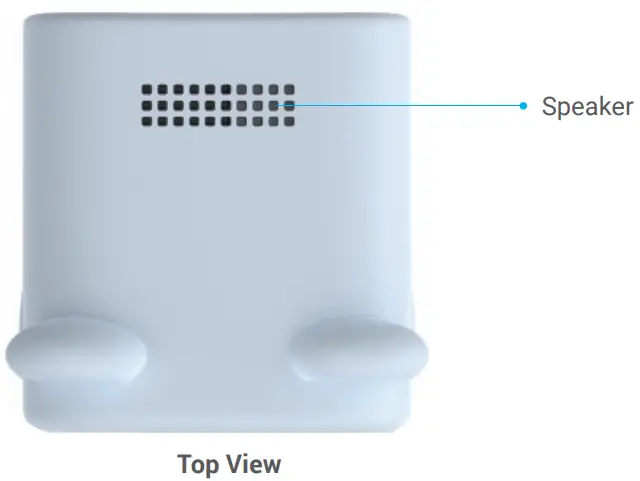 EZVIZ BM1 Battery Powered Smart Baby Monitor - Top View