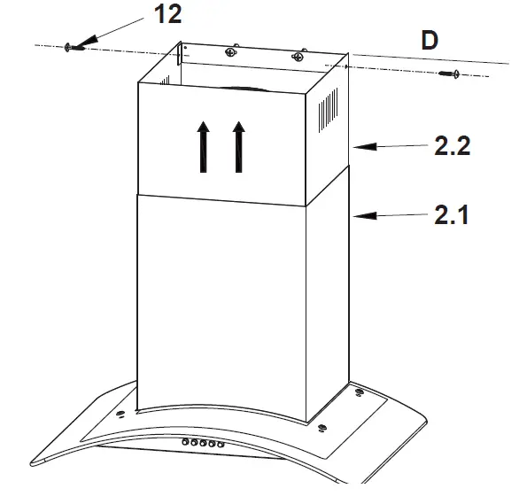 comfee CVG30W8AST, CVG36W8AST Range Hood 13