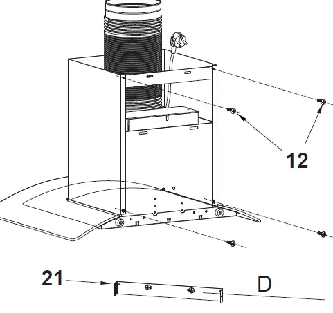 comfee CVG30W8AST, CVG36W8AST Range Hood 9