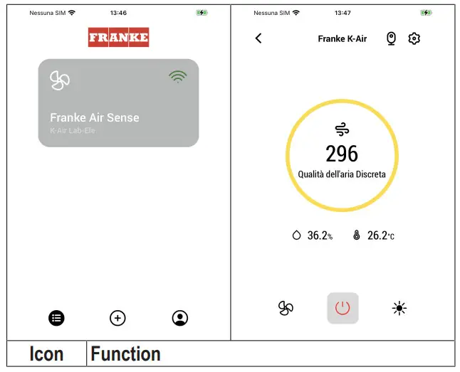 FRANKE A90 BK-XS Built-in Hood - HOME APP