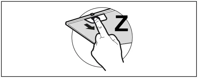 FRANKE A90 BK-XS Built-in Hood - must be cleaned