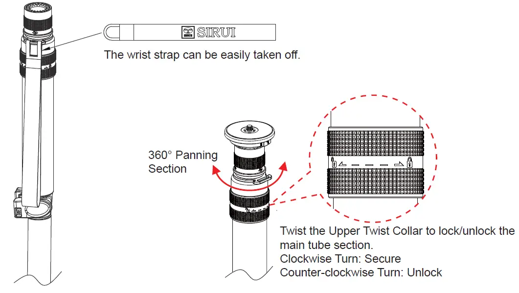 SIRUI-P-424FS-Video-Photo-Monopod-fig-3