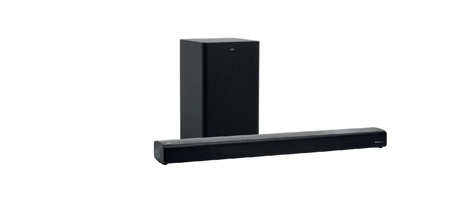 Jvc Th-e851b 3.1 Channel Soundbar With Wireless Subwoofer Instruction Manual