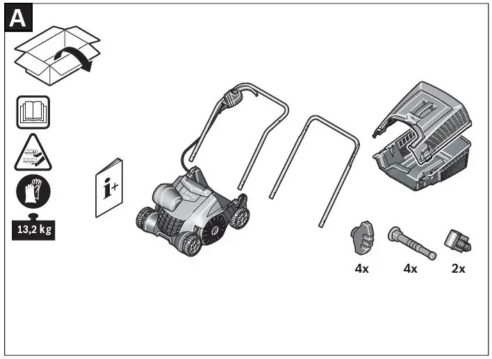 BOSCH-Universal-Rake-900-Metal-Tine-Lawn-Rake-FIG 7