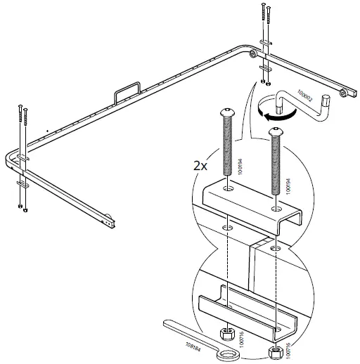 IKEA 904.483.26 VITVAL Underbed White 08