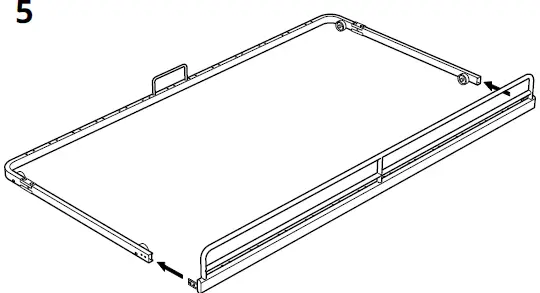 IKEA 904.483.26 VITVAL Underbed White 09