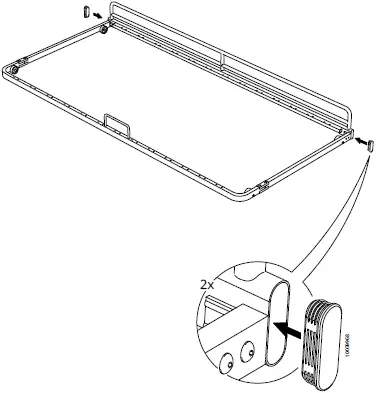 IKEA 904.483.26 VITVAL Underbed White 11