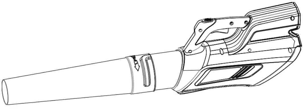 RURIS SF1345e Battery Leaf Blower