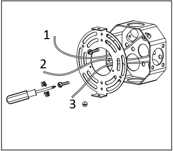 Dainolite SOF-61W-AGB Sofia 1-Light LED Compatible A3