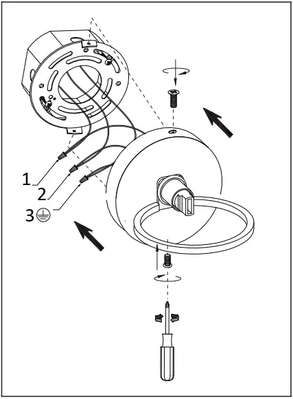 Dainolite SOF-61W-AGB Sofia 1-Light LED Compatible A4