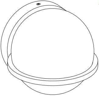 Dainolite SOF-61W-AGB Sofia 1-Light LED Compatible A7a