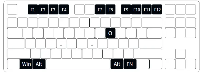 AKKO 5087QMK Mechanical Keyboard 4