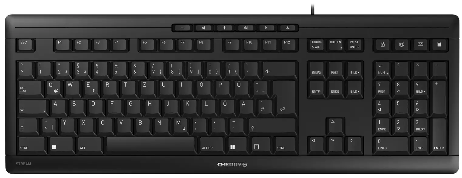 CHERRY A1UcM6SurpL Stream Keyboard