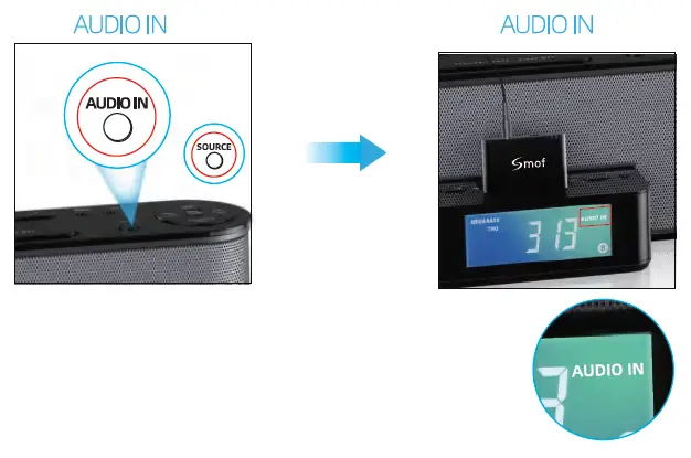 Smof 30pin-4871 Bluetooth Adapter for Sounddock-FIG- (7)
