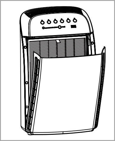 SimPure MSA3 Air Purifier - d4