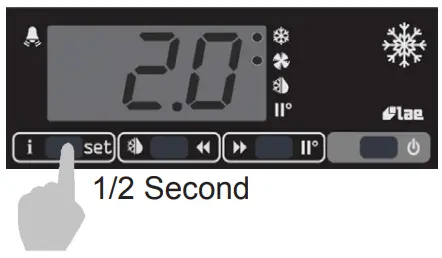 FOSTER LL2 1HD Low Level Counters Refrigerator - controller 3