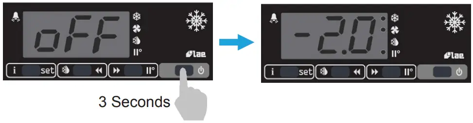 FOSTER LL2 1HD Low Level Counters Refrigerator - controller