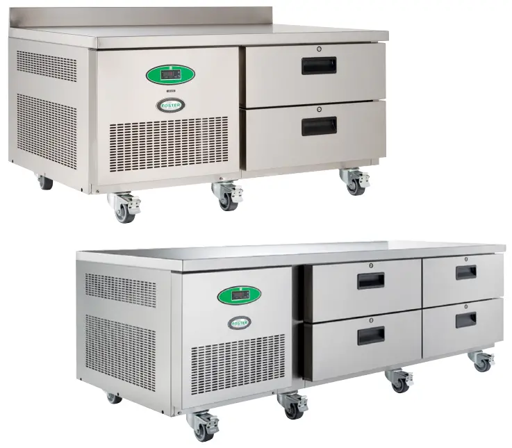 FOSTER LL2 1HD Low Level Counters Refrigerator