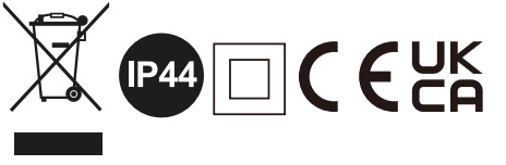 habitat 1233759 Chrome Opal Ceiling Light - Disposal