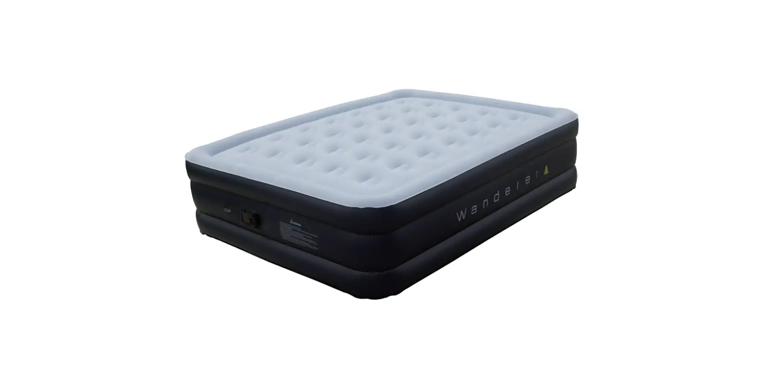 Wanderer 634326 Premium Air Bed Double High Queen With Built-in Pump Instruction Manual