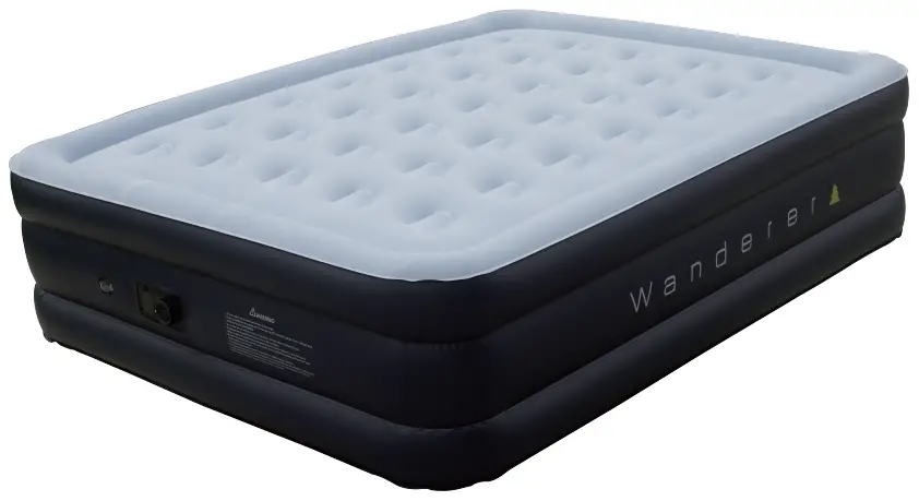 Wanderer-634326-Premium-Air-Bed-Double-High-Queen-with-Built-In-Pump-fig-1