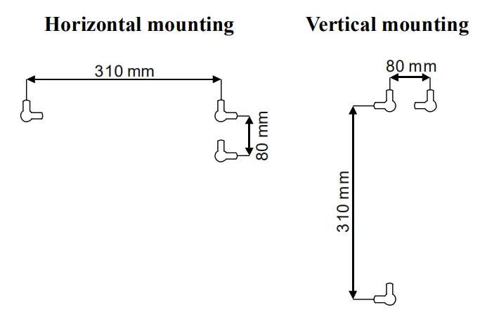 APC BE650G2-SP Back UPS - Horizontal mounting