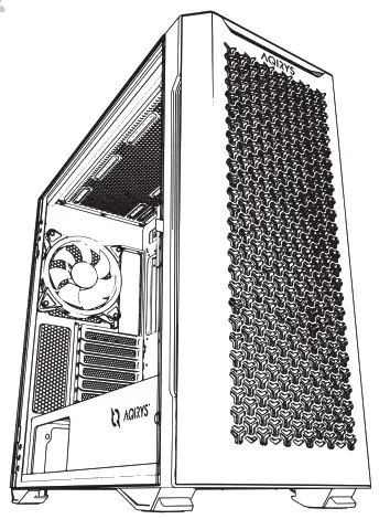 AQIRYS AQUILLA Mid Tower Case
