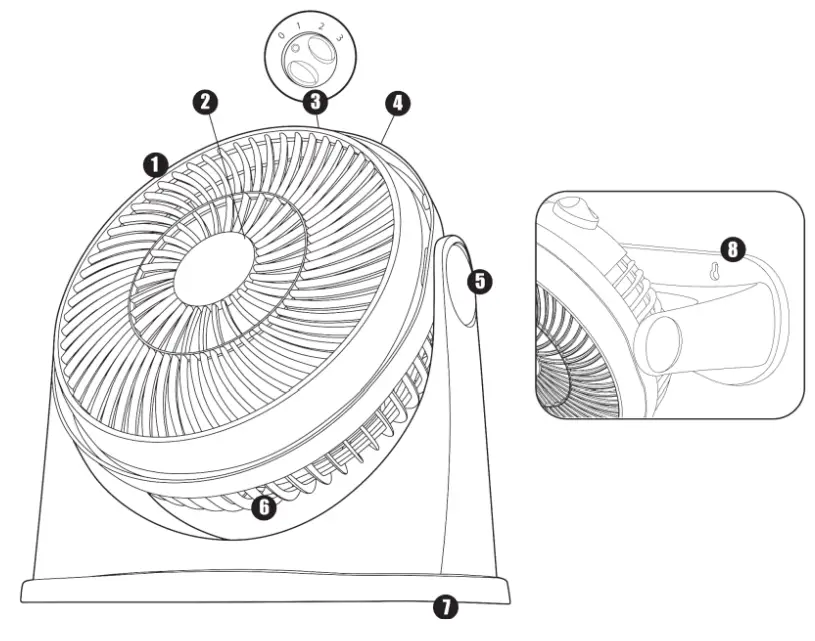 DESCRIPTION OF PARTS