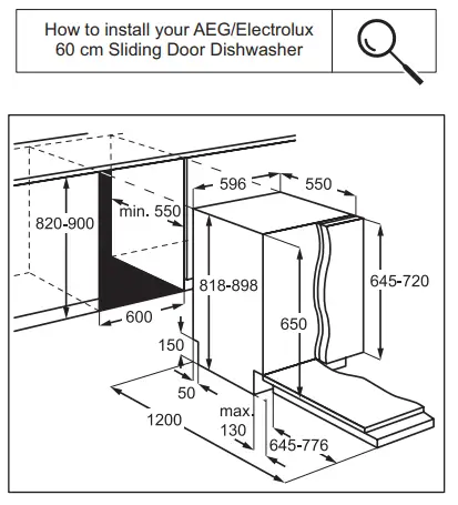 Electrolux EES48400L Dishwasher - Safety chapters