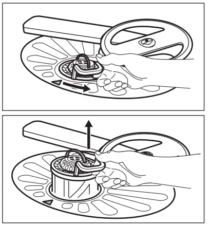 Electrolux EES48400L Dishwasher - filter