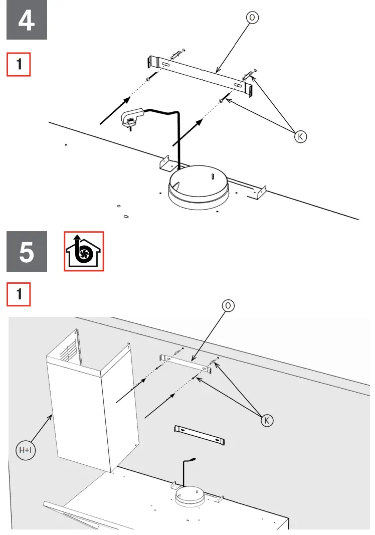 ROBLIN Windy Pro 2 900 90cm Inclined Chimney Hood - figer10