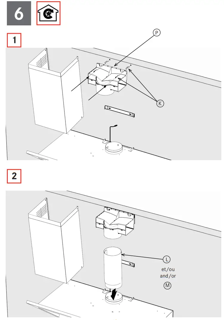 ROBLIN Windy Pro 2 900 90cm Inclined Chimney Hood - figer12