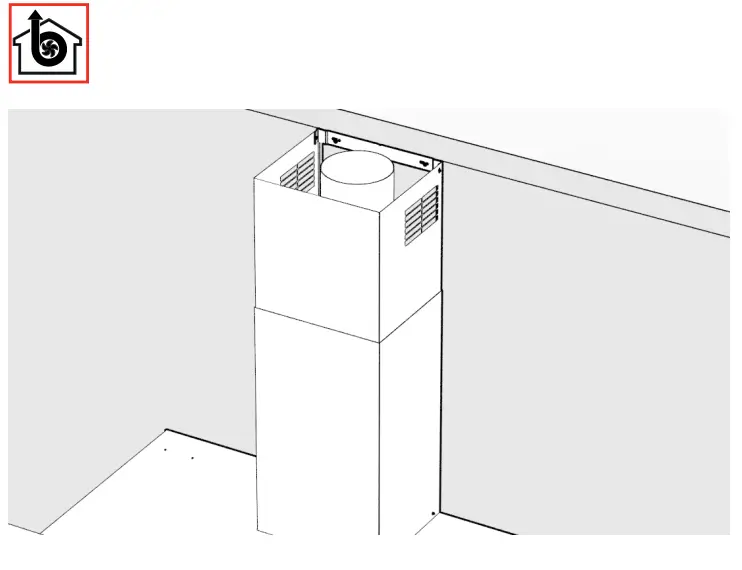 ROBLIN Windy Pro 2 900 90cm Inclined Chimney Hood - figer15