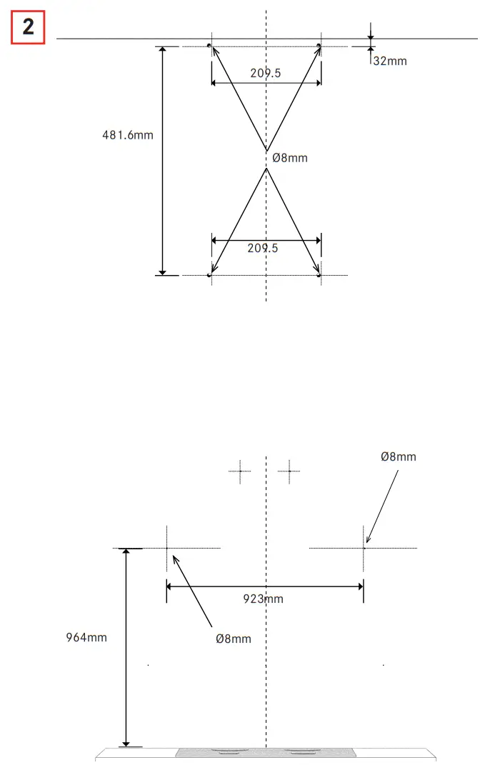 ROBLIN Windy Pro 2 900 90cm Inclined Chimney Hood - figer6