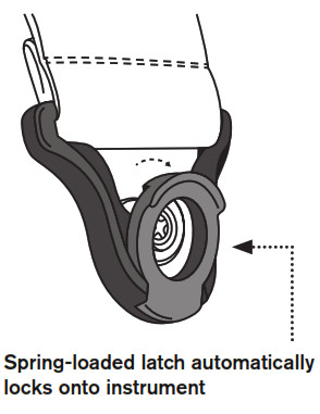 D Addario Auto Lock Locking Guitar Strap