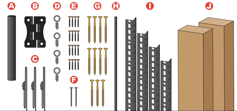 FORTNINE DIYLIFTMANUAL041323 Tinker Totter Work Stand - MATERIALS