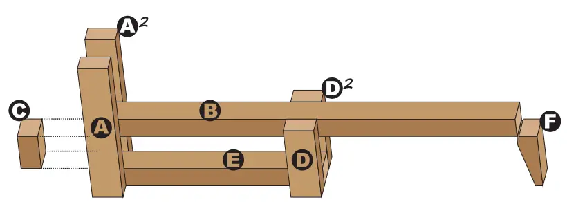 FORTNINE DIYLIFTMANUAL041323 Tinker Totter Work Stand - MATERIALS1