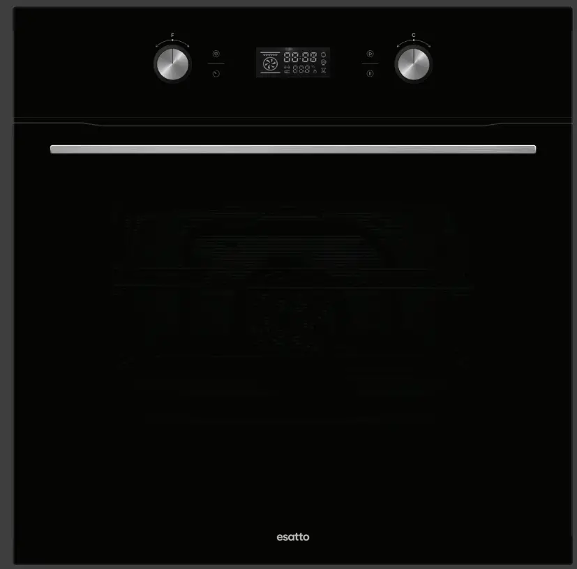 esatto EOP6010TB 60cm 10 Function Pyrolytic Oven -