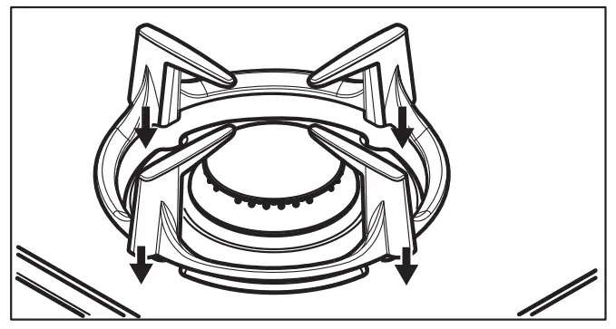 Electrolux EGG75372K 600 Series Gas On Glass Hob -Cleaning